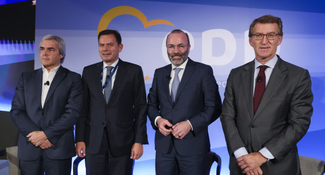 Alberto Núñez Feijóo participa en la Asamblea Política del EPP en Lisboa