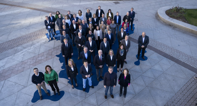 Presentación de los candidatos municipales a las elecciones del 28M.