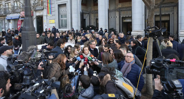 Concentración frente al Ministerio de Igualdad