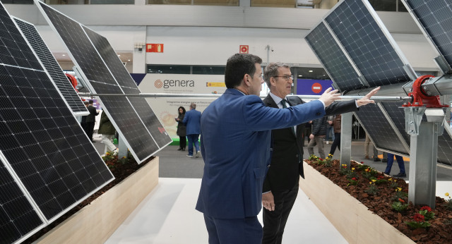 Alberto Núñez Feijóo visita GENERA, Feria internacional de Energía y Medioambiente 