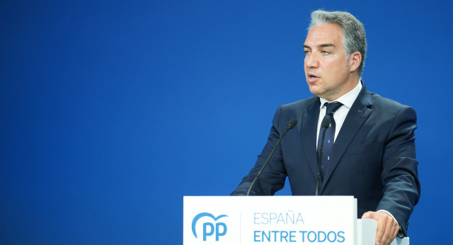 Elías Bendodo en rueda de prensa 
