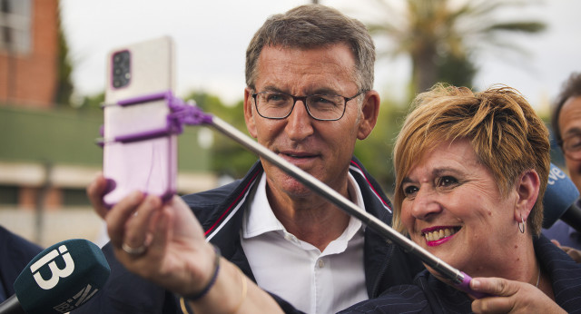 Alberto Núñez Feijóo en Palma de Mallorca