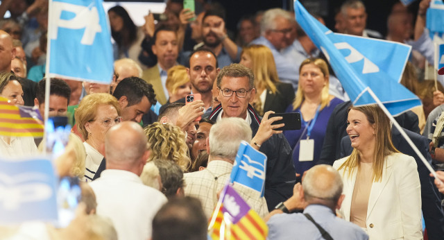 Alberto Núñez Feijóo en Palma de Mallorca