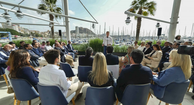 Alberto Núñez Feijóo en Alicante.