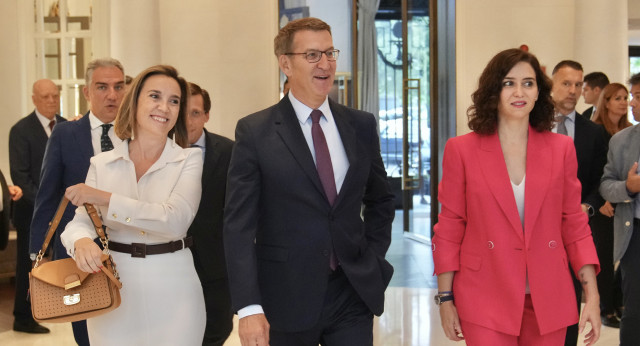 Alberto Núñez Feijóo en el desayuno informativo de Nueva Economía Fórum