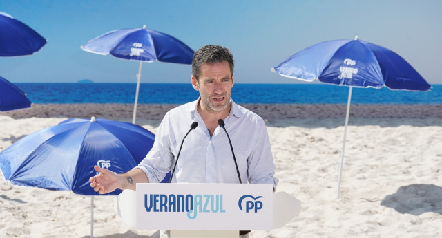 Borja Sémper presenta la campaña Verano Azul 