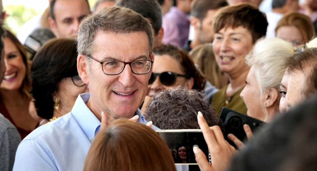 Alberto Núñez Feijóo en Valencia