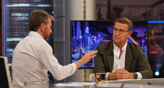 Alberto Núñez Feijóo en El Hormiguero