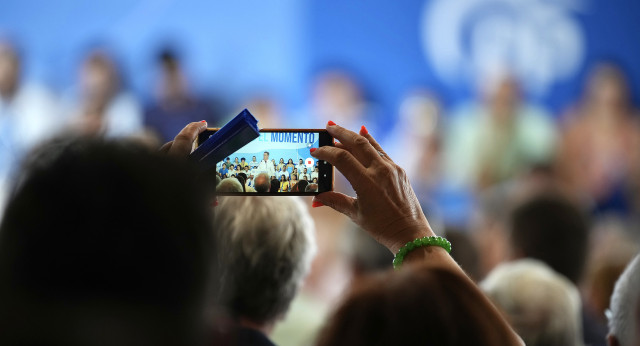Alberto Núñez Feijóo en un acto en Murcia