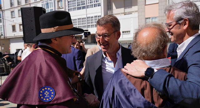 Alberto Núñez Feijóo en la 71ª edición de la Fiesta del Albariño