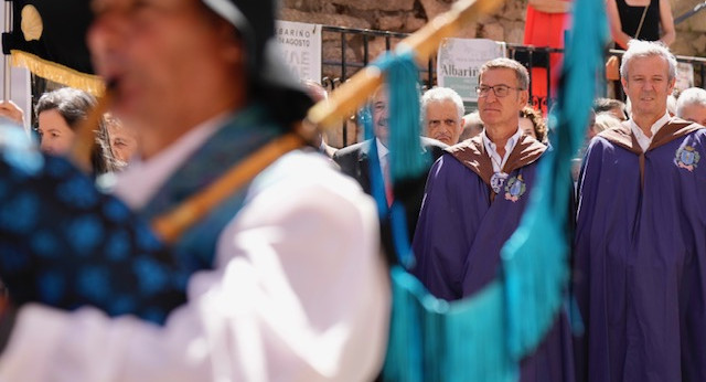 Alberto Núñez Feijóo en la 71ª edición de la Fiesta del Albariño