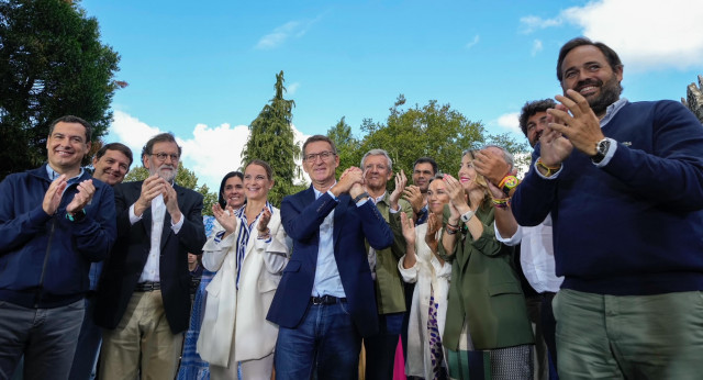 Alberto Núñez Feijóo inaugura el curso político en Soutomaior.