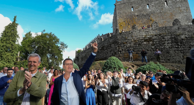 Alberto Núñez Feijóo inaugura el curso político en Soutomaior.