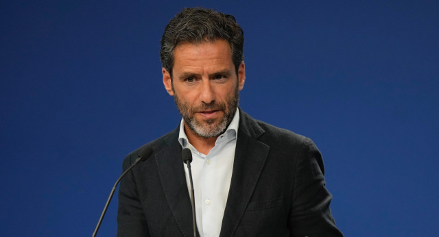 Rueda de prensa de Borja Sémper.