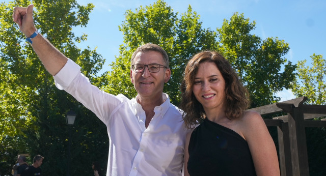 Alberto Núñez Feijóo en el inicio del curso político del PP de Madrid