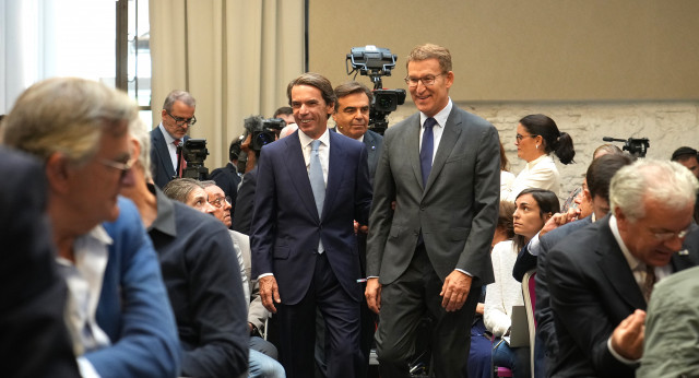 Alberto Núñez Feijóo en la clausura del campus Faes 