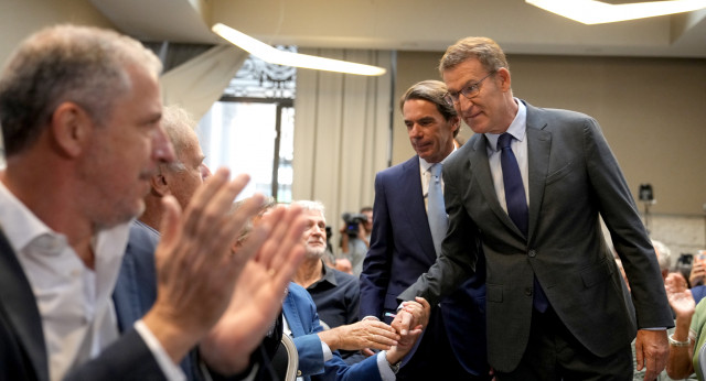 Alberto Núñez Feijóo en la clausura del campus Faes 