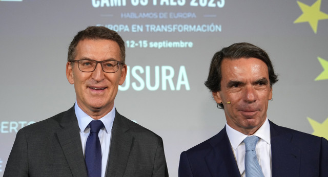 Alberto Núñez Feijóo en la clausura del campus Faes 