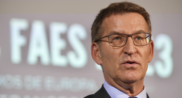 Alberto Núñez Feijóo en la clausura del campus Faes 
