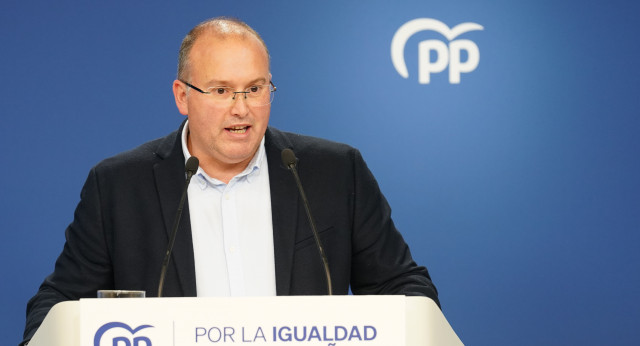 Rueda de prensa de Miguel Tellado