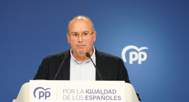 Rueda de prensa de Miguel Tellado