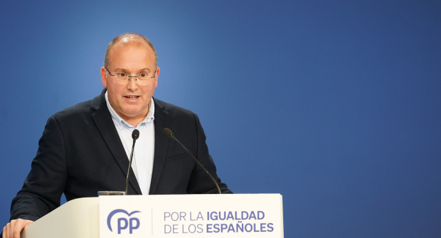 Rueda de prensa de Miguel Tellado