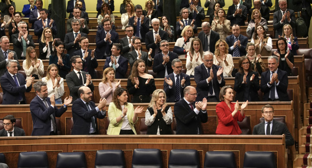 Alberto Núñez Feijóo en el Congreso de los Diputados