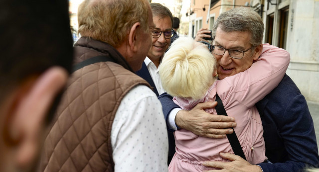 Alberto Núñez Feijóo en Girona