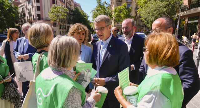 Alberto Núñez Feijóo en el Acto del Día de Europa