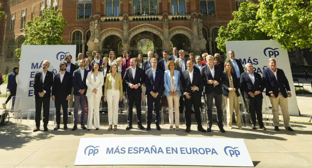 Alberto Núñez Feijóo en el Acto del Día de Europa