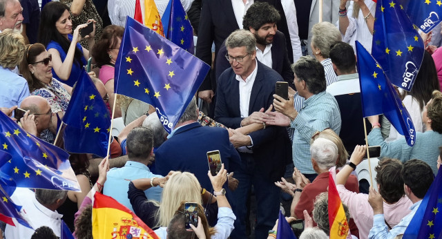 Mitin en Murcia