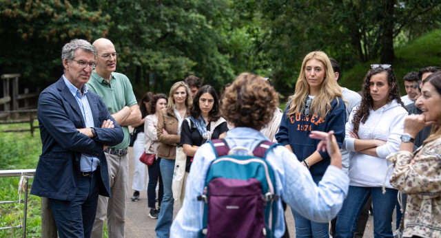 Alberto Núñez Feijóo participa en el campamento de verano de la Fundación Reformismo21