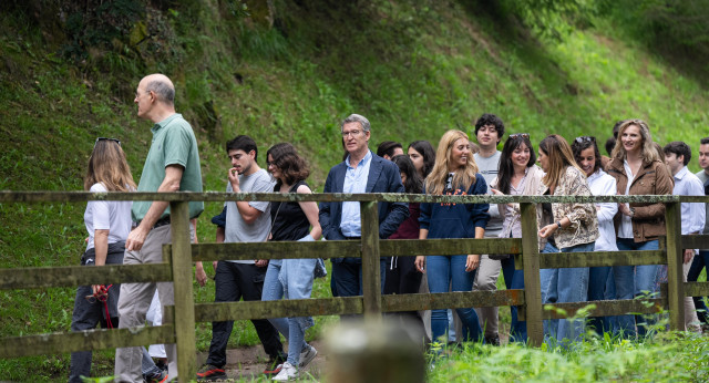 Alberto Núñez Feijóo participa en el campamento de verano de la Fundación Reformismo21