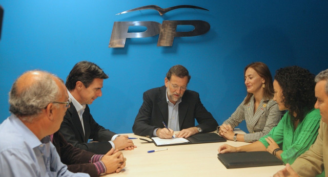 El presidente del PP Mariano Rajoy visita Fuerteventura 