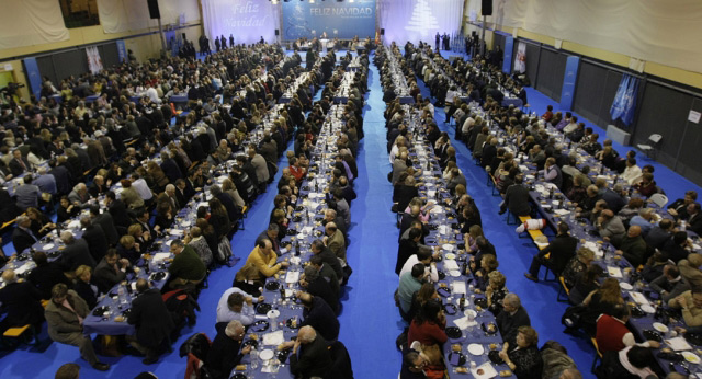 Cena de Navidad del PP de Madrid