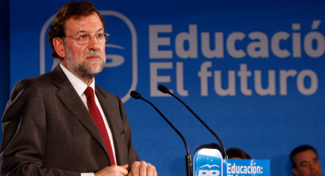 Mariano Rajoy clausura acto del PP sobre Educación en Toledo