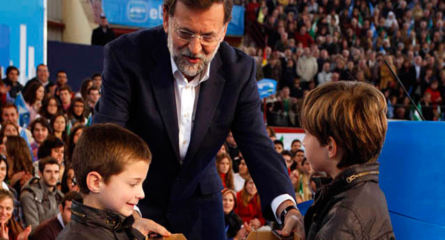 Mariano Rajoy clausura el acto del PP "Por el cambio"