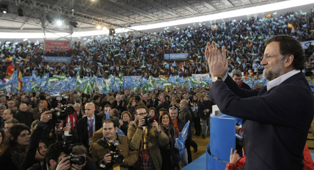 Mariano Rajoy clausura el acto del PP "Por el cambio"