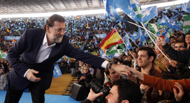 Mariano Rajoy clausura el acto del PP "Por el cambio"