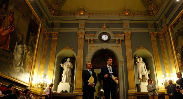 Mariano Rajoy visita el Senado