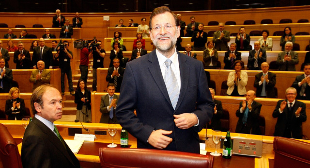 Mariano Rajoy visita el Senado