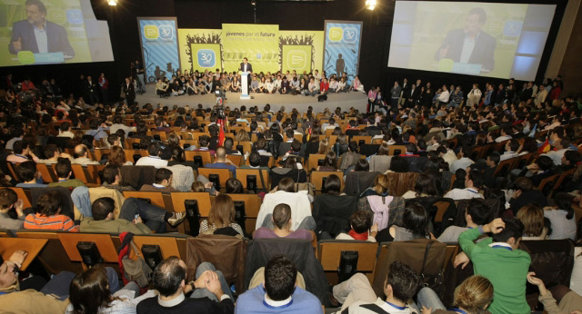 Mariano Rajoy durante su intervención en el acto de clausura de la Convención