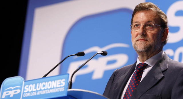 Mariano Rajoy durante su intervención en el acto de clausura de la XVI Unión Intermunicipal