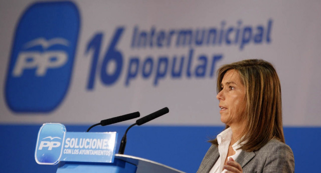 La vicesecretaria de Organización y Electoral del PP, Ana Mato