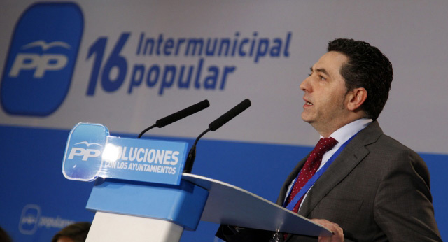 El secretario general del PP de La Rioja, Carlos Cuevas