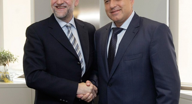 Mariano Rajoy se reune con el primer ministro de Bulgaria, Boiko Borisov