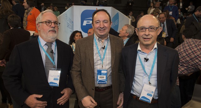 Montoro, Sanz y Cañete en la Convención Nacional 