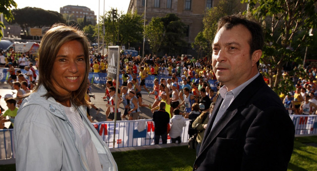 Ana Mato en la Maratón de Madrid