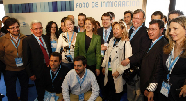 María Dolores de Cospedal en la I Jornada de la Convención del PP de Castilla y León