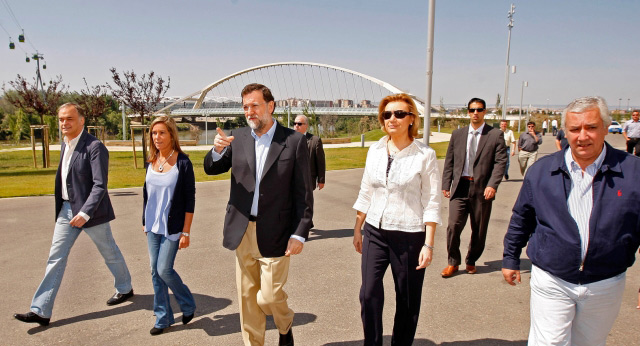 Acto de presentación de Luisa Fernanda Rudi como candidata del PP a la Presidencia de Aragón. 